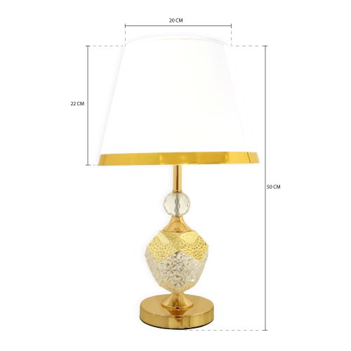 Glass Base Table Lamp 1Y