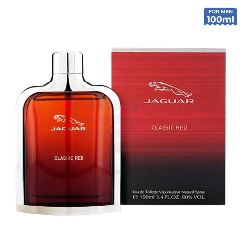 Jaguar Classic Red Eau De Toilette Perfume For Men 100 ml - Men's Perfume